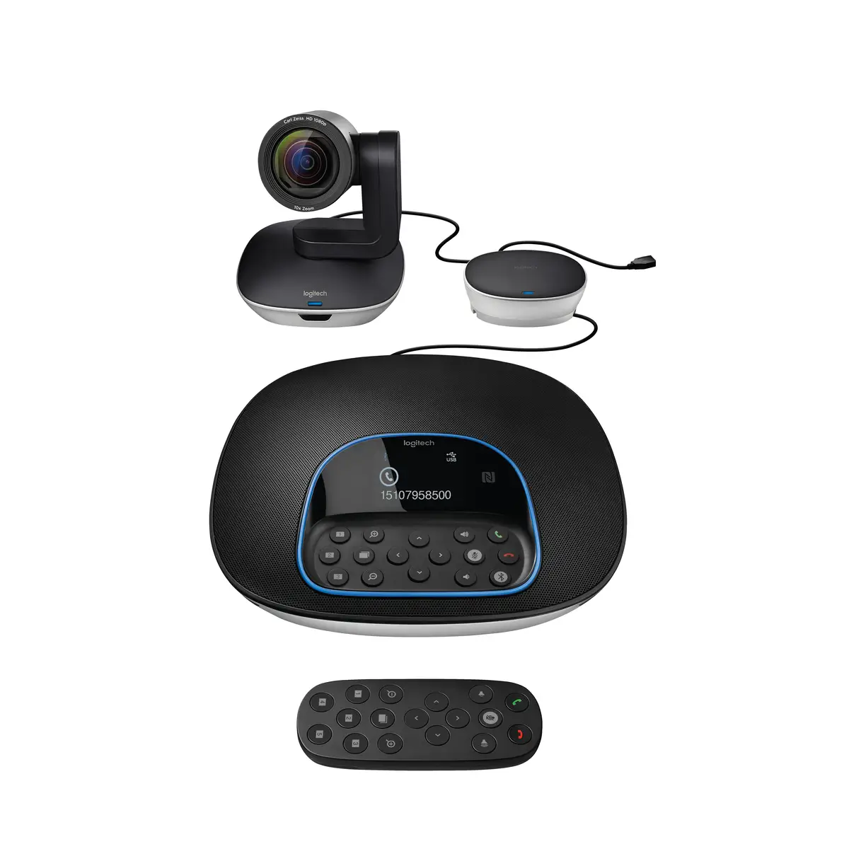 Group ConferenceCam Kit USB2.0 schwarz silber
