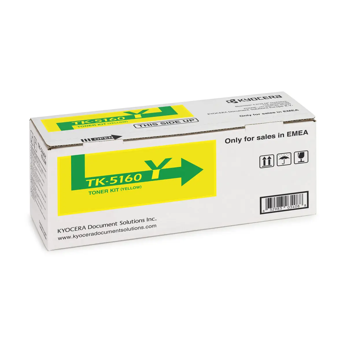 Toner TK-5160Y ca. 12000 Seiten gelb