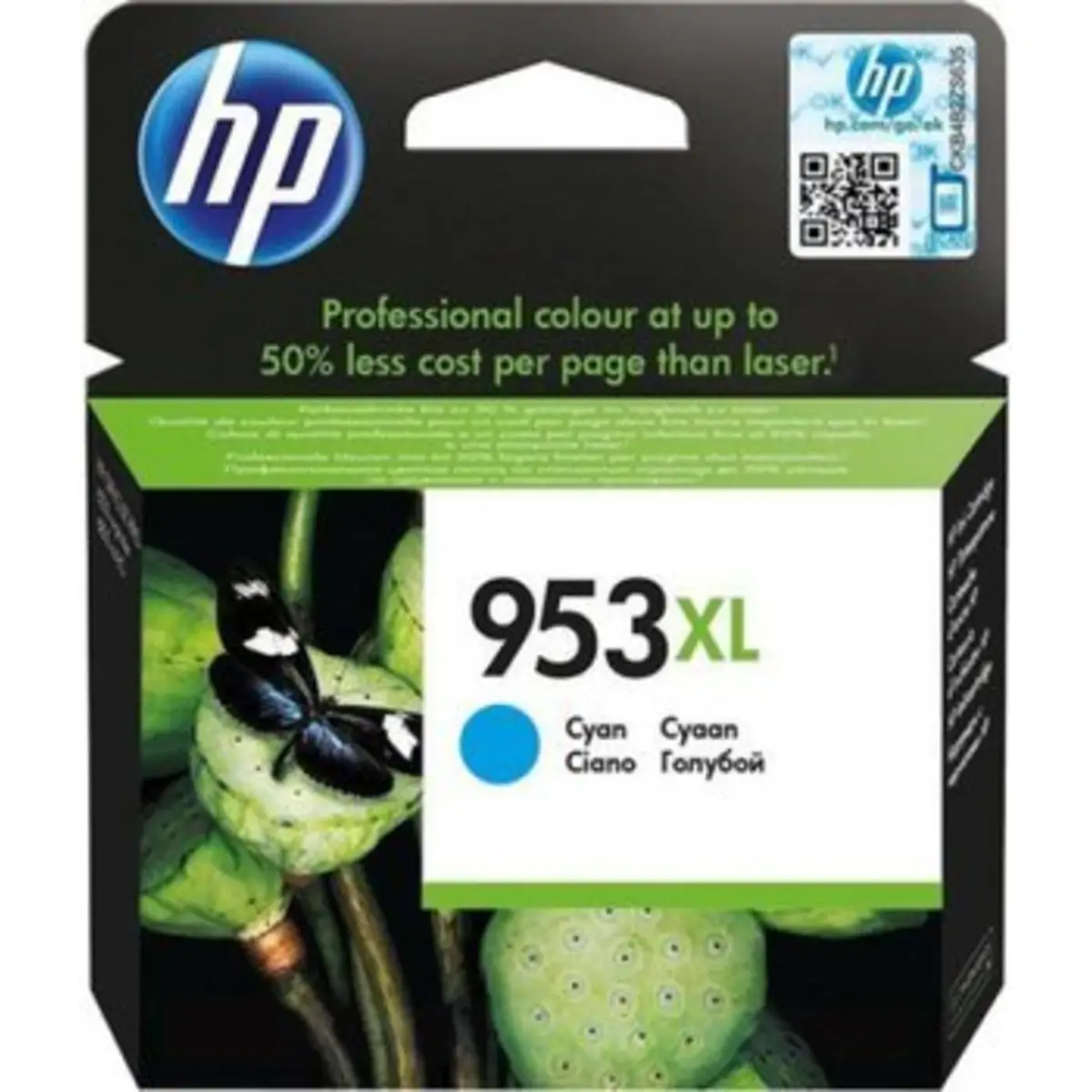 ink cartridge F6U18AE 953XL approx. 1600 pages cyan