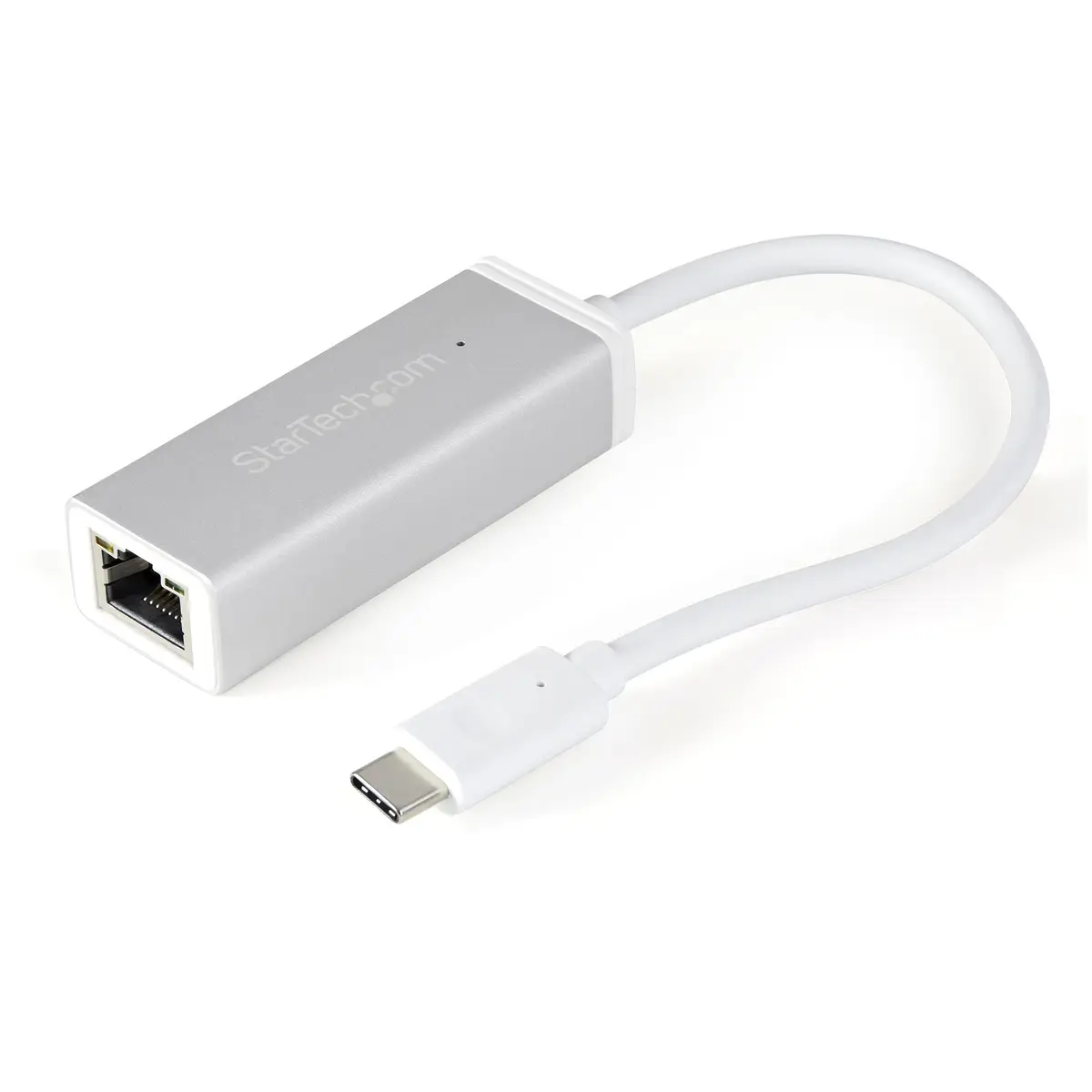 USB-C-auf-Gigabit-Netzwerkadapter Silber