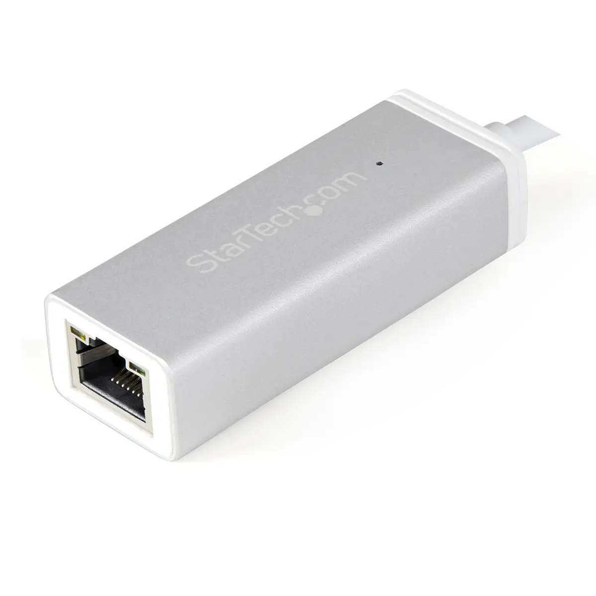 USB-C-auf-Gigabit-Netzwerkadapter Silber