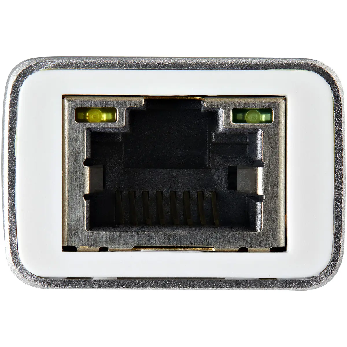 USB-C-auf-Gigabit-Netzwerkadapter Silber