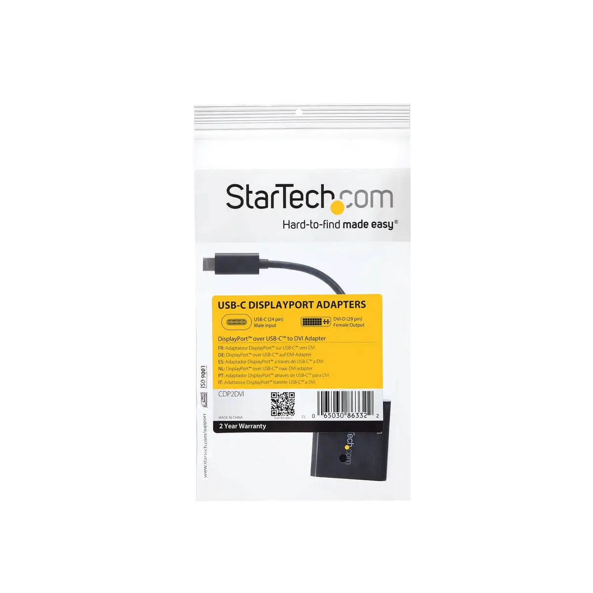 StarTech USB-C to DVI adaptor