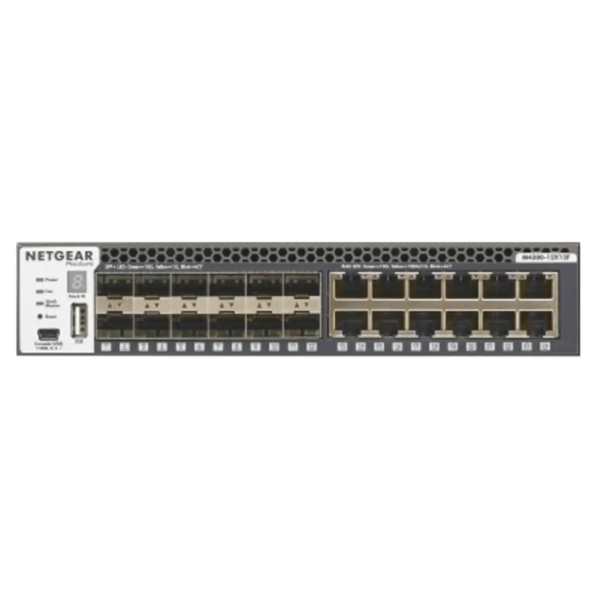 M4300 10 Gigabit Ethernet Switch, 12ports + 12x 10GB SFP+, Managed, Rack