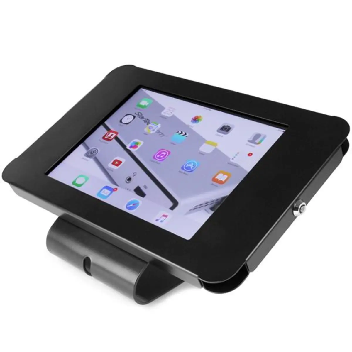 Abschließbarer Tablet Ständer für iPad aus Stahl