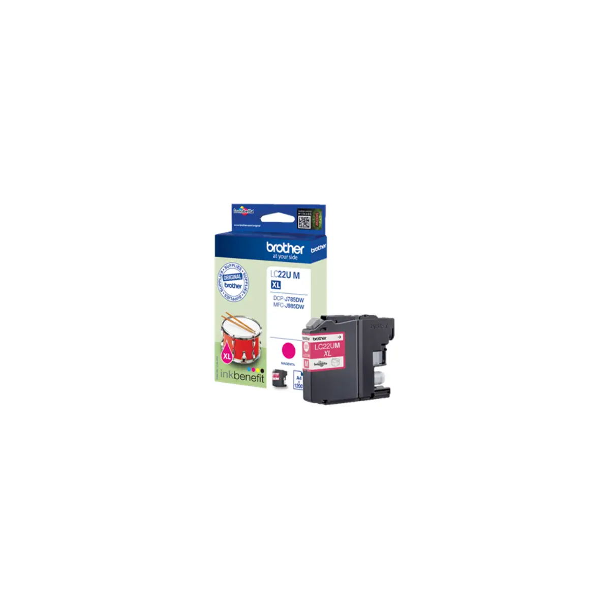 ink cartridg LC22UY approx. 1200 pages magenta