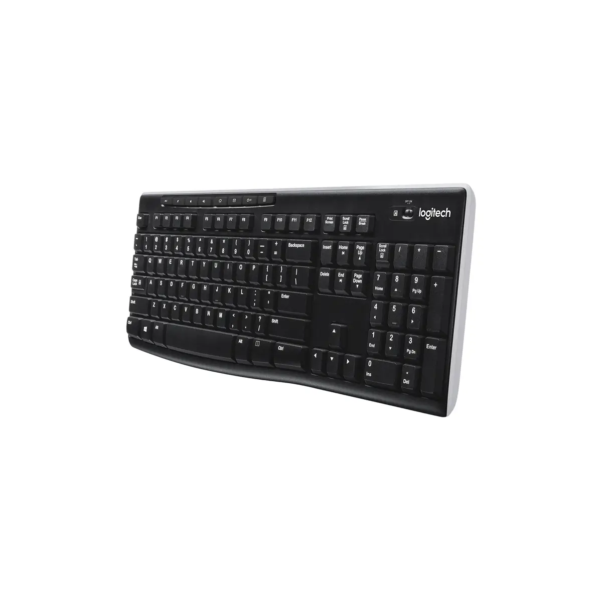K270 Wireless Tastatur USB UK Englisch