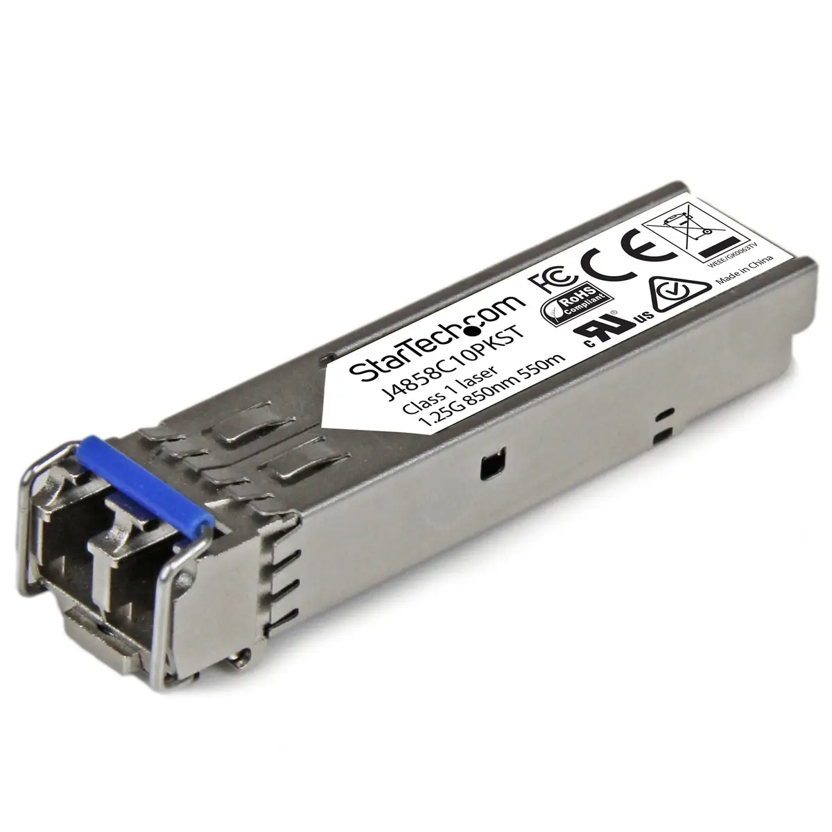 Gigabit LWL SFP Transceiver Modul MM LC mit DDM 550m 1000Base-SX