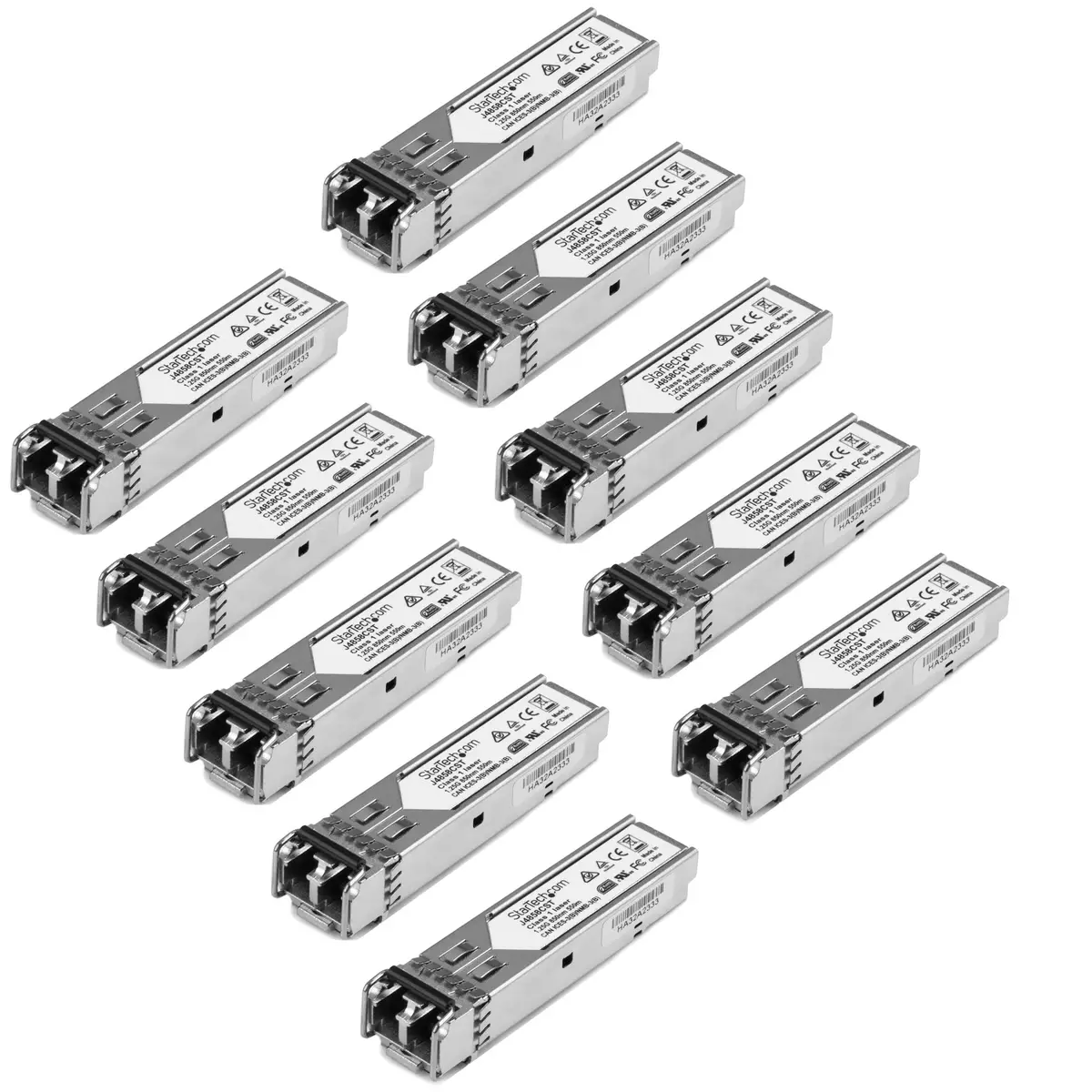 Gigabit LWL SFP Transceiver Modul MM LC mit DDM 550m 1000Base-SX
