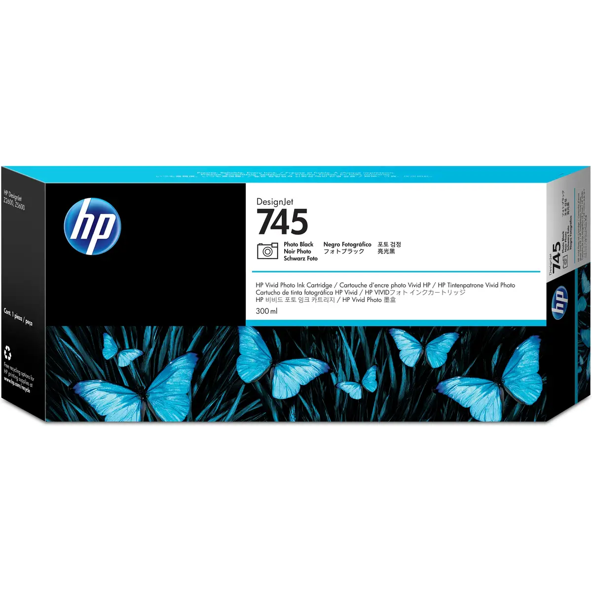 745 Tinte Schwarz 300 ml