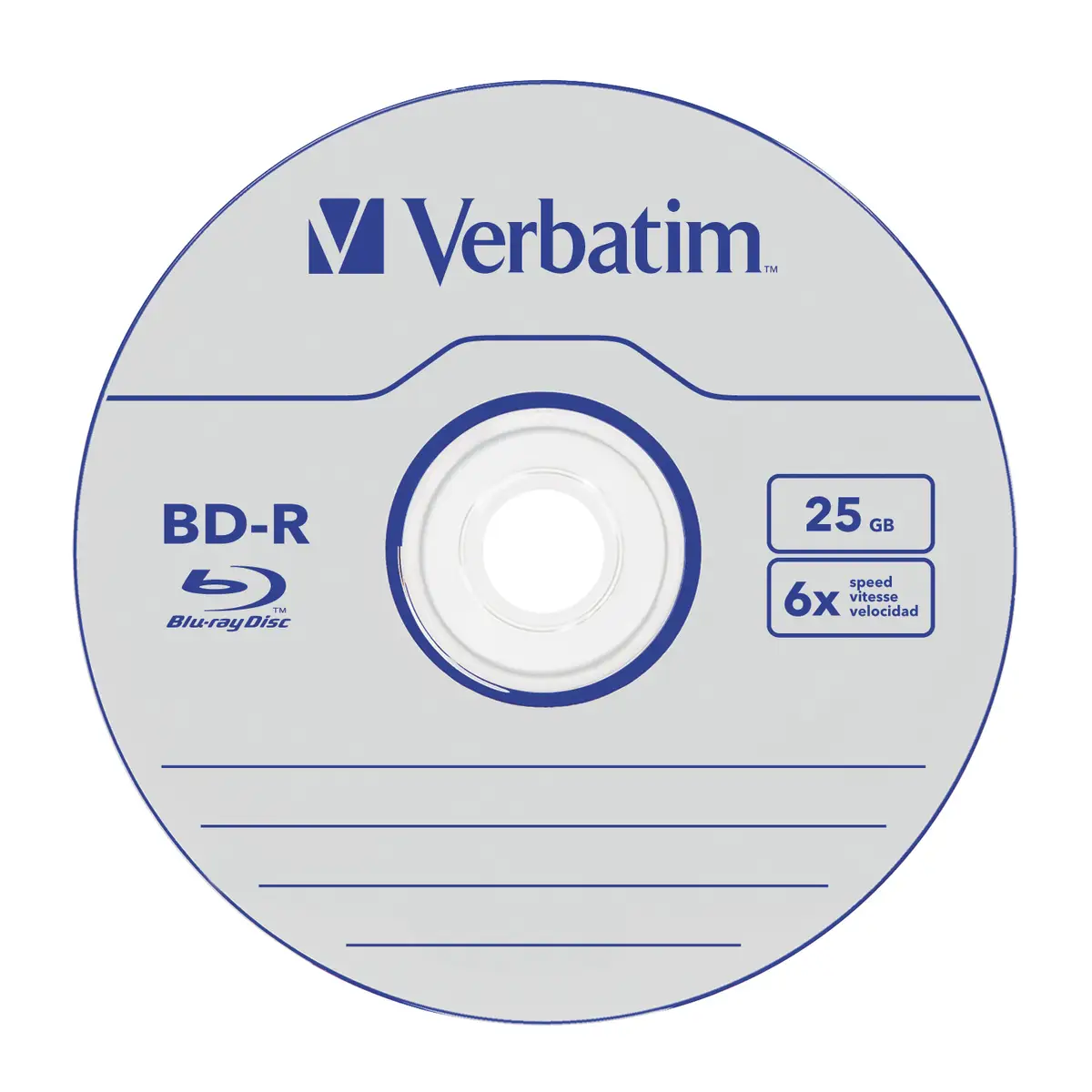 Blu-Ray Rohlinge BD-R 25 GB 6fach 25er Pack