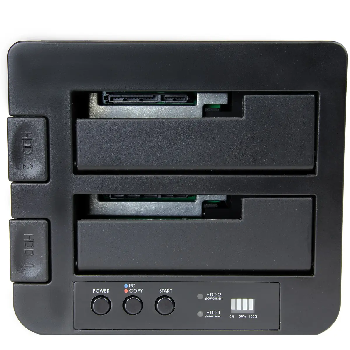 USB 3.1 Duplizierer Dockingstation für 2,5"/3,5" SATA SSD/HDD Laufwerke Kopierstation bis zu 28GB/min