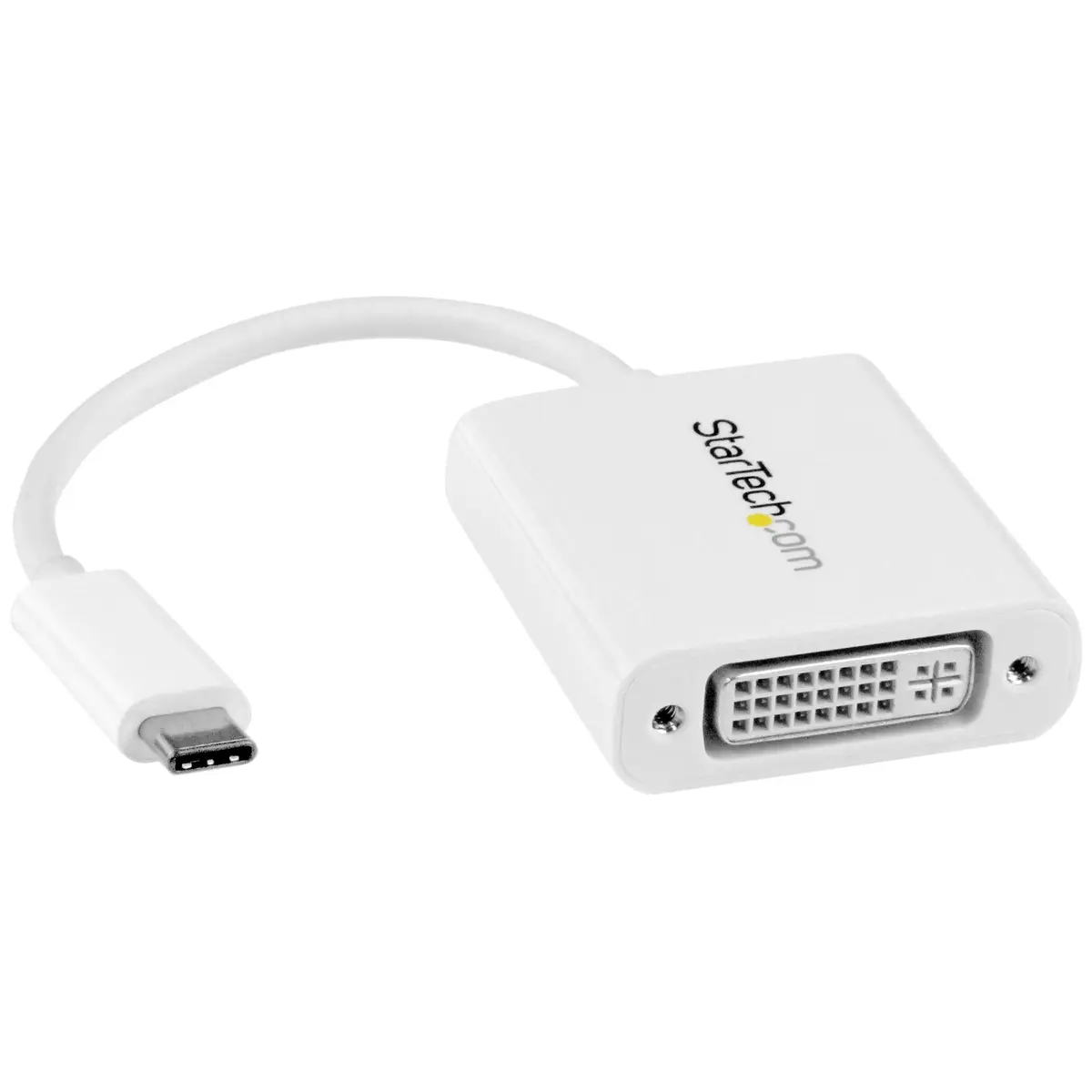 StarTech USB-C to DVI adaptor white