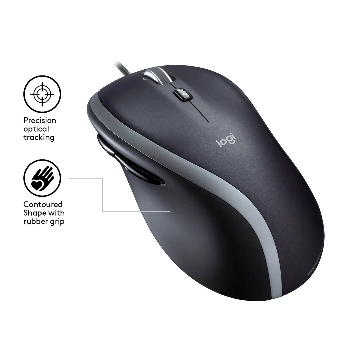M500 USB Laser Maus Silber/Schwarz