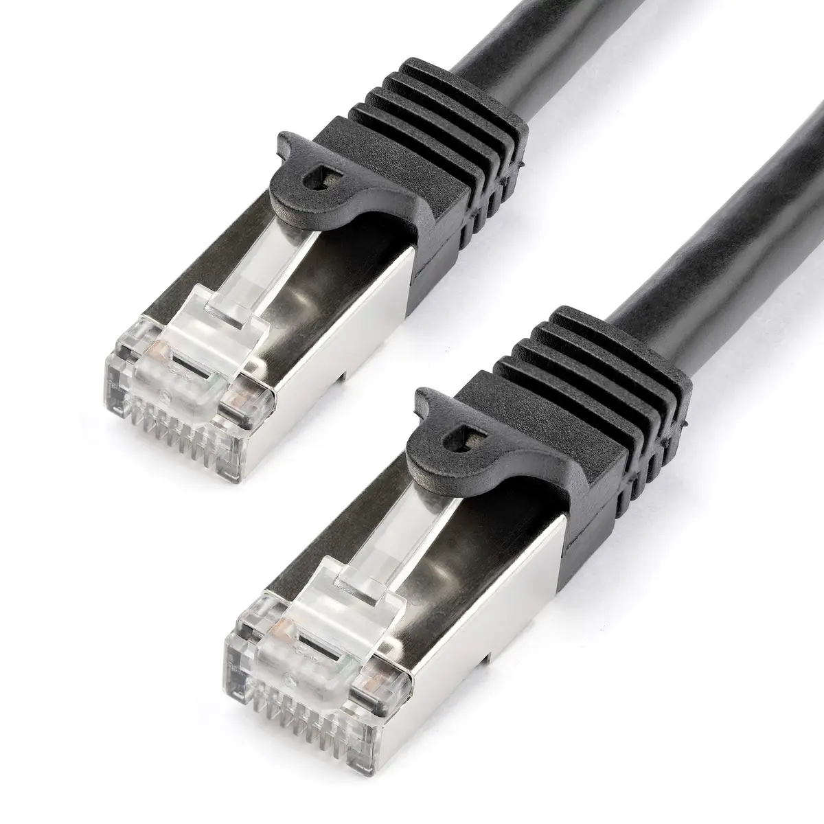 Patchkabel Cat6 RJ-45/RJ-45 Männlich/Männlich Schwarz 1m