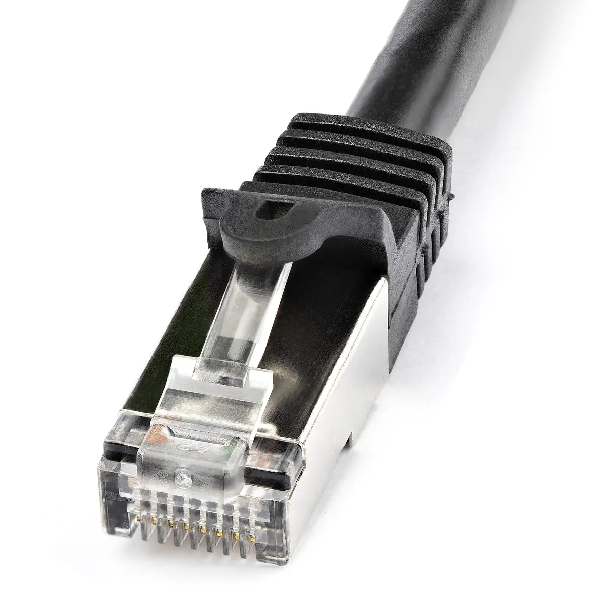 Patchkabel Cat6 RJ-45/RJ-45 Männlich/Männlich Schwarz 1m
