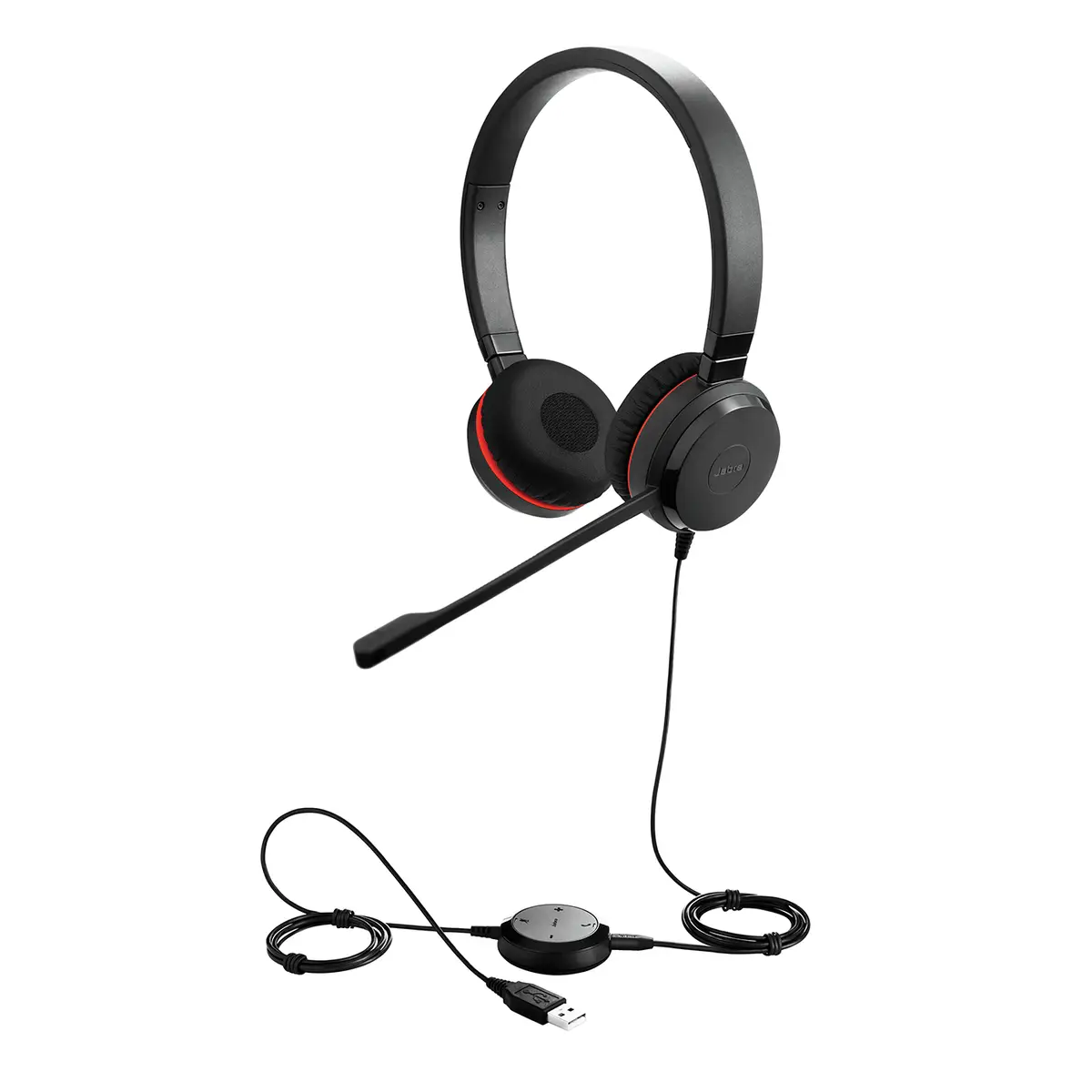 Evolve 30 II MS Duo USB schnurgebunden Überkopfbügel