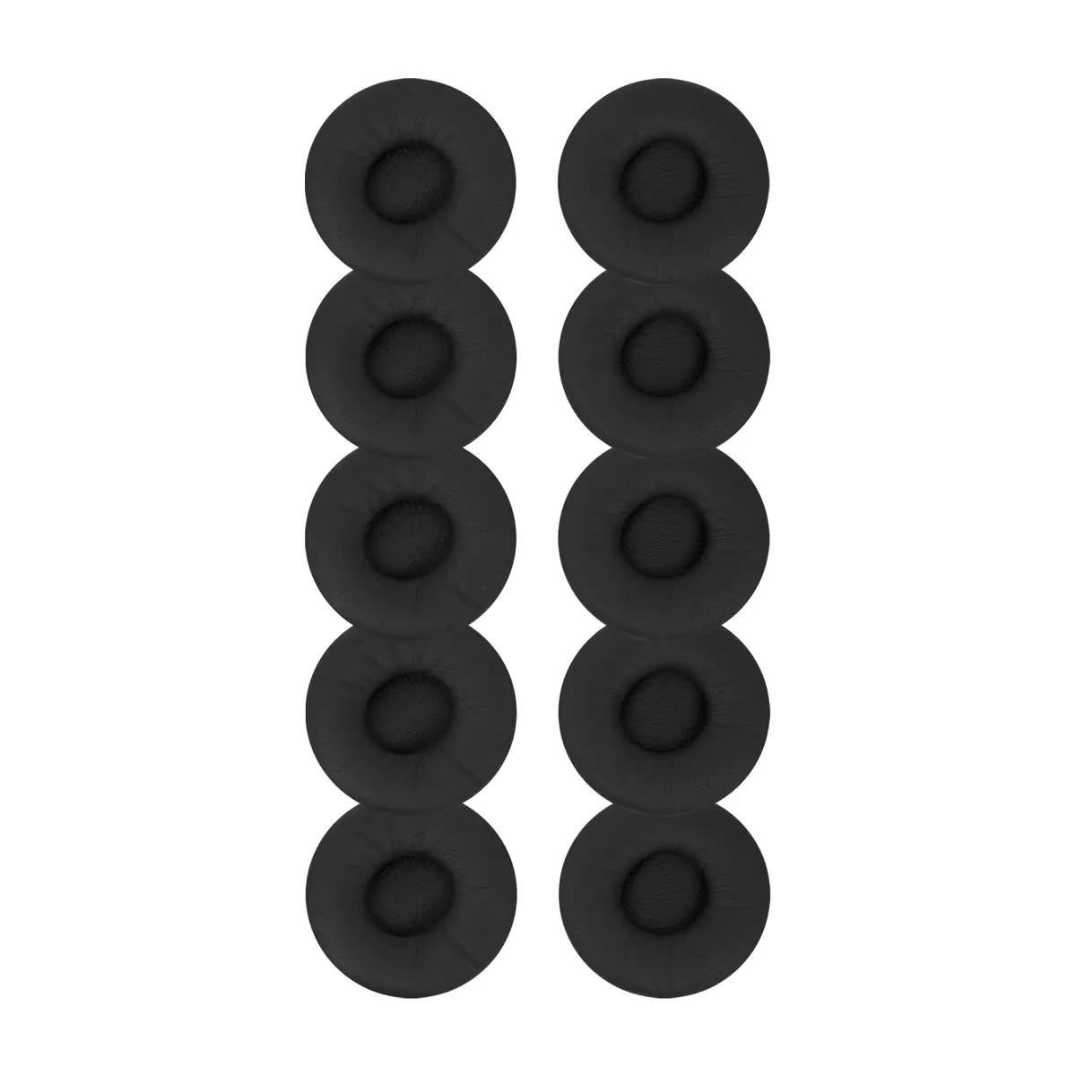 Leatherette Ear Cushions L 10er Pack