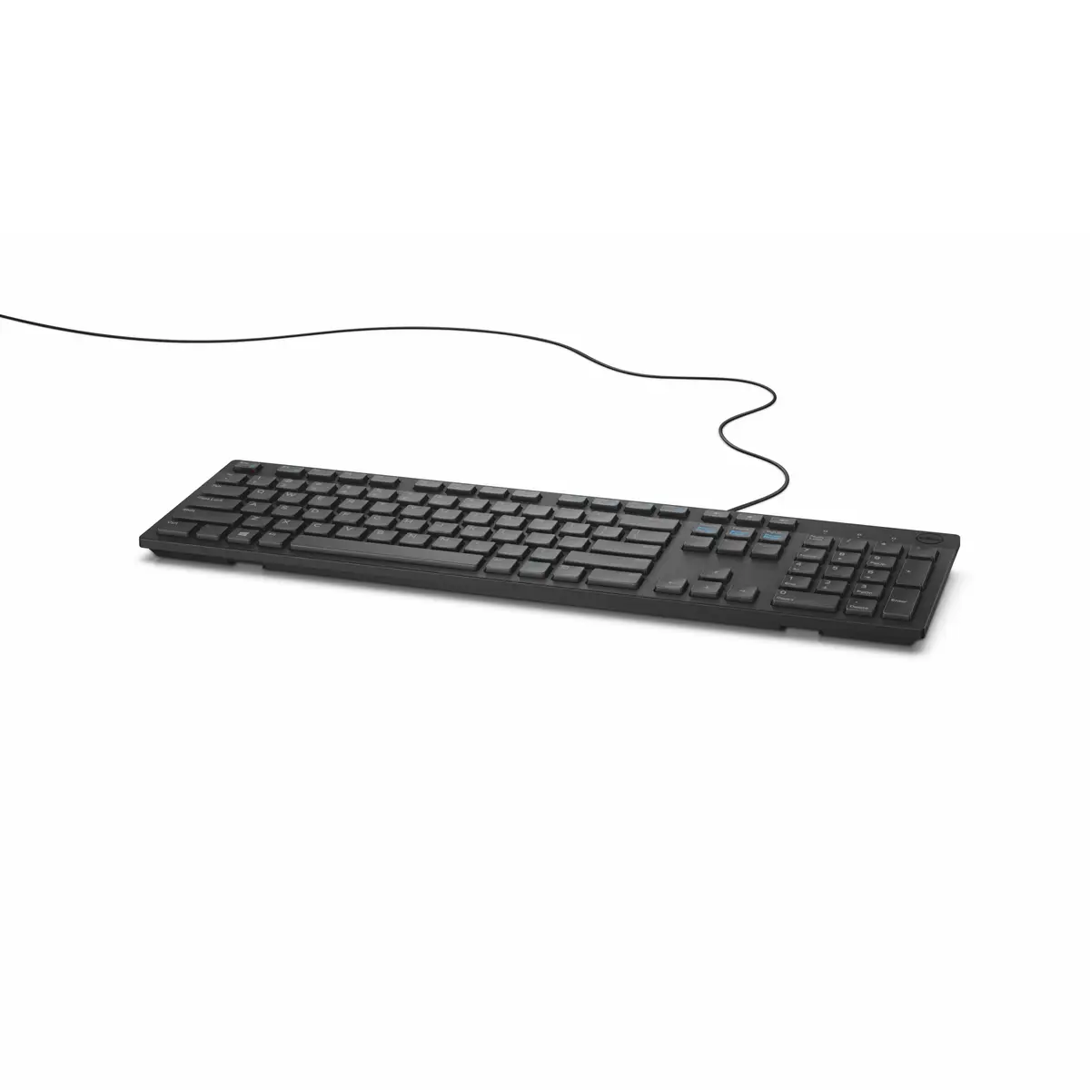 Tastatur KB216 Multimedia USB Schwarz Tastaturlayout GB