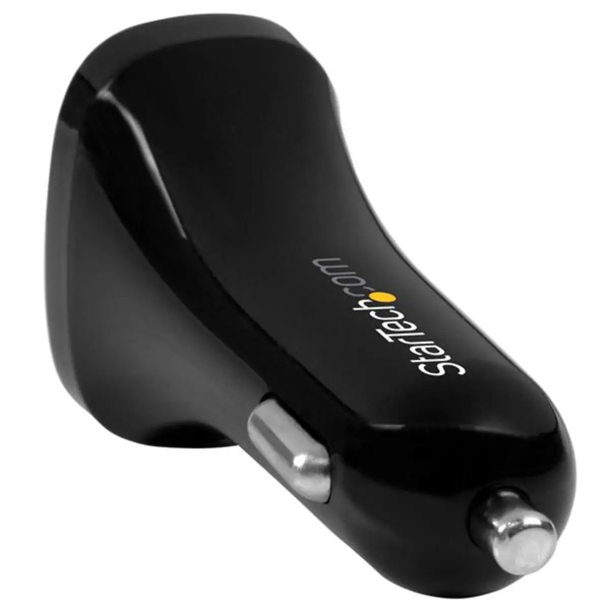 Dual Port USB KFZ Ladegerät 24W/4.8A Schwarz