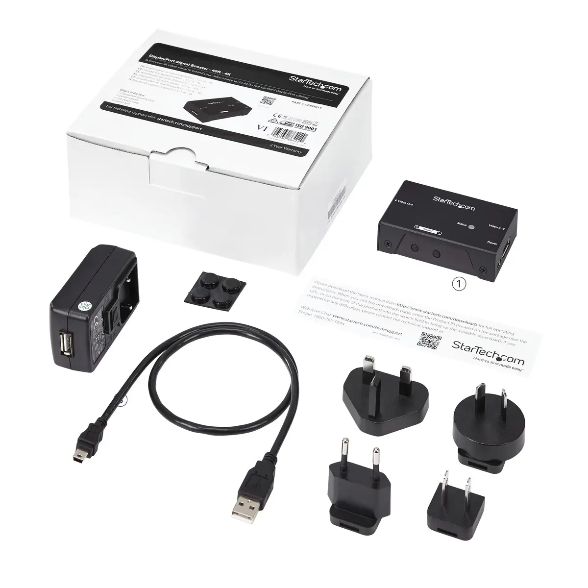 DisplayPort Signalverstärker Extender 4K 60Hz