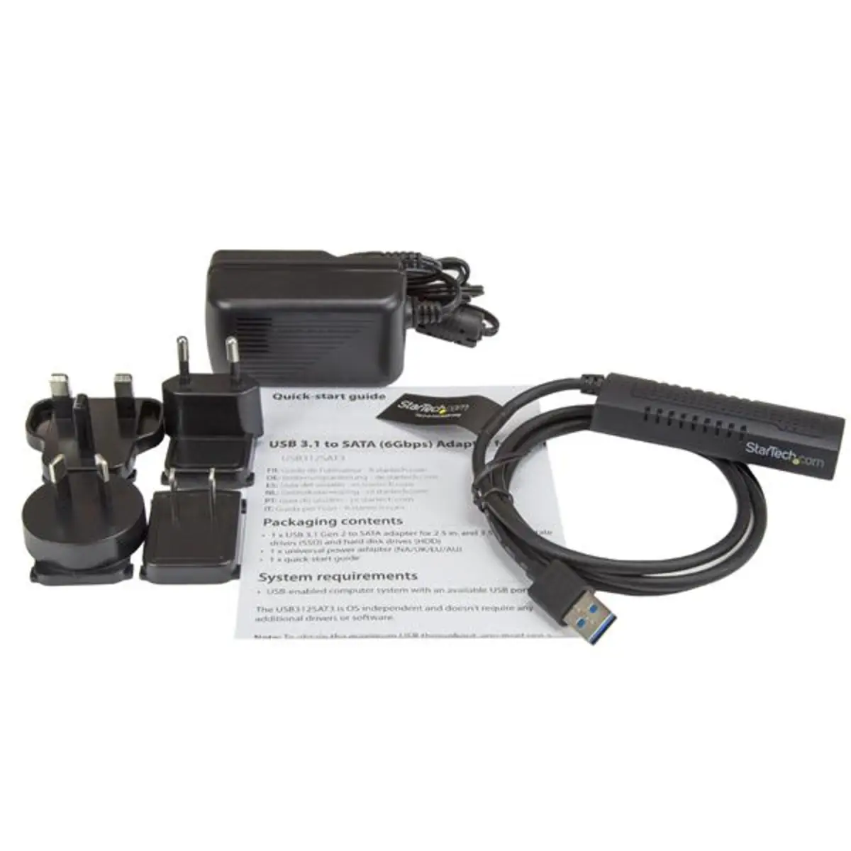 USB 3.1 2.5/3.5IN SATA ADAPTER