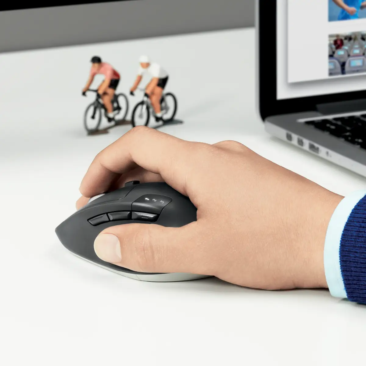 M720 Triathlon Mouse black USB-Receiver