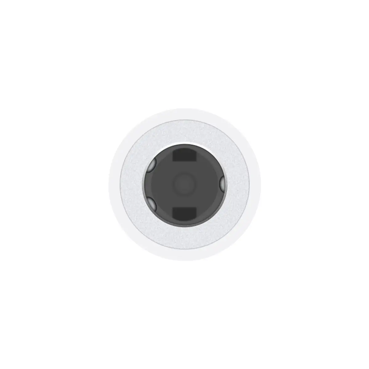 Lightning to 3,5 mm cinch adaptor white