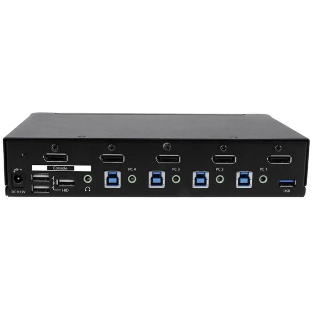 4 Port KVM Switch DisplayPort/USB 3.0 Hub 4K 30Hz