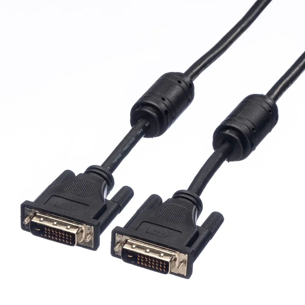 DVI 24+1 ST to DVI 24+1 ST displaycable black 2m