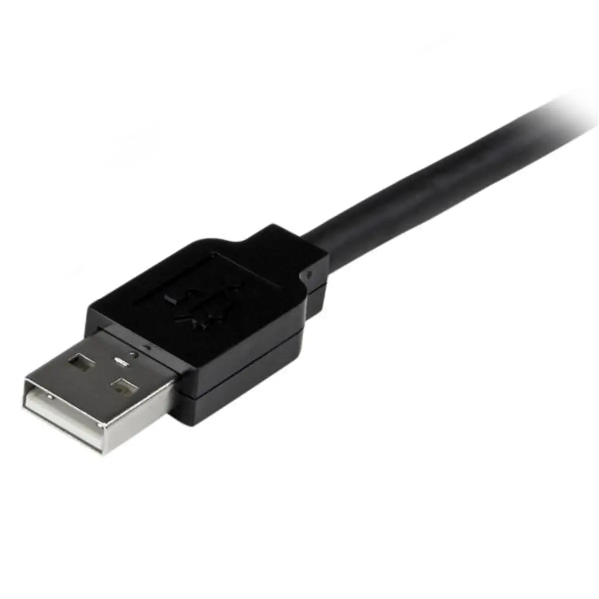 USB Verlängerungskabel USB-A/USB-A Stecker/Buchse Schwarz 35m