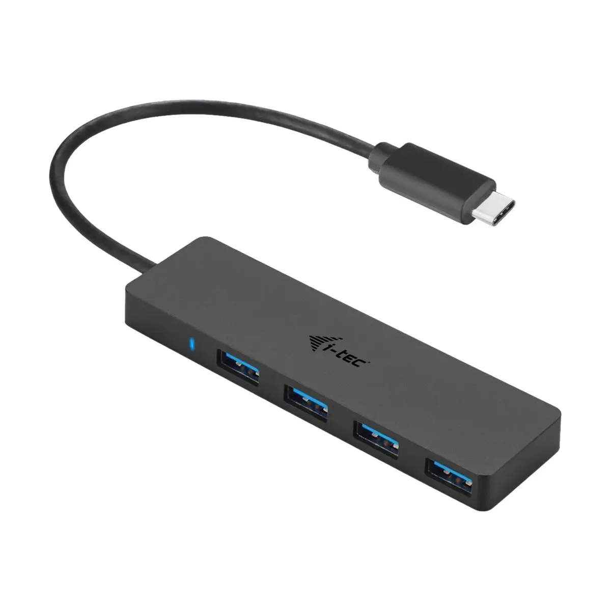 i-tec USB 3.1 Type C SLIM HUB 4 Port passive - schwarz