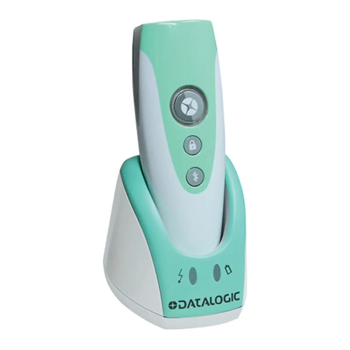RIDA DBT6400-HC kabelloser Barcode-Scanner 2D Area Imager Bluetooth 4.0 Weiß/Hellgrün