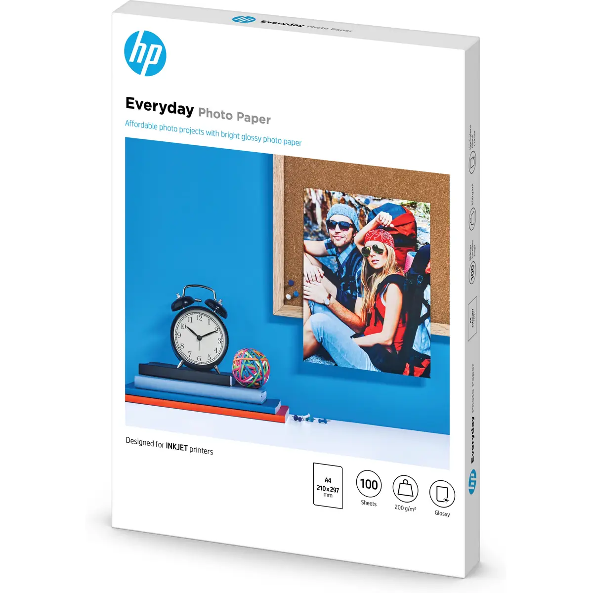 Fotopapier Standard A4 100Blatt 175 g/m² seidenmatt, einseitig beschichtet
