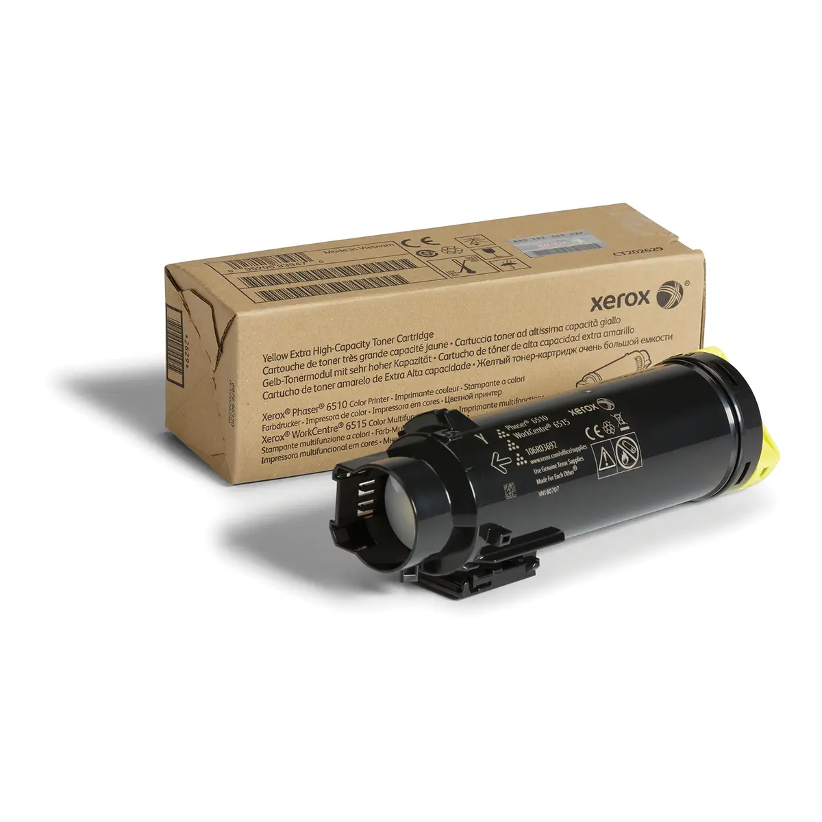 106R03691 Toner Gelb ca. 4.300 Seiten für Phaser 6510 / WorkCentre 6515