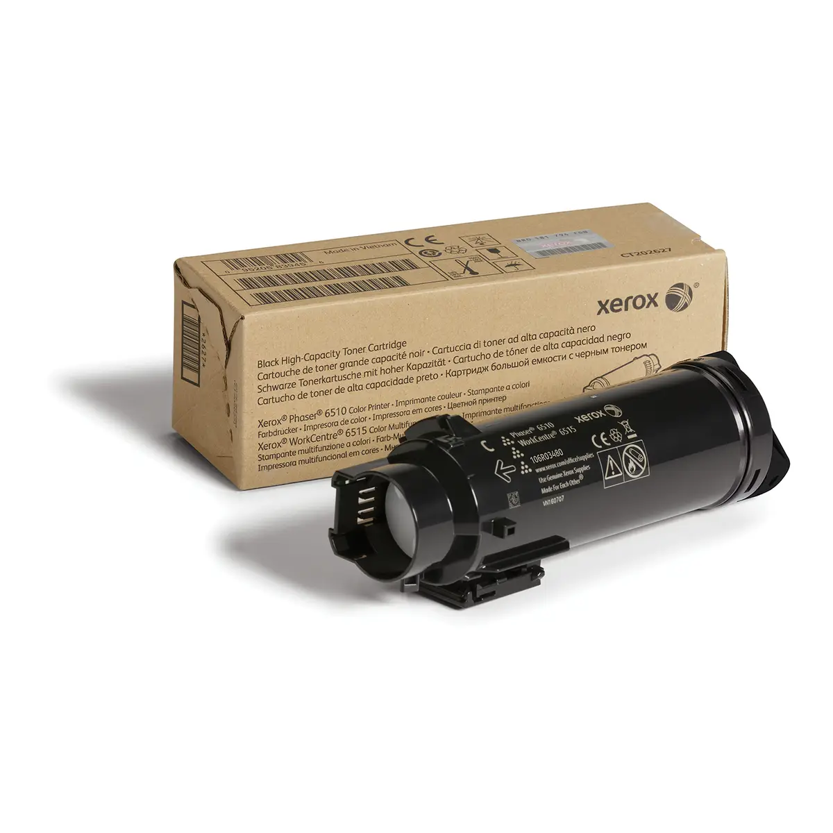 106R03480 Toner Schwarz ca. 6000 Seiten für Phaser 6510 / Workcentre 6515