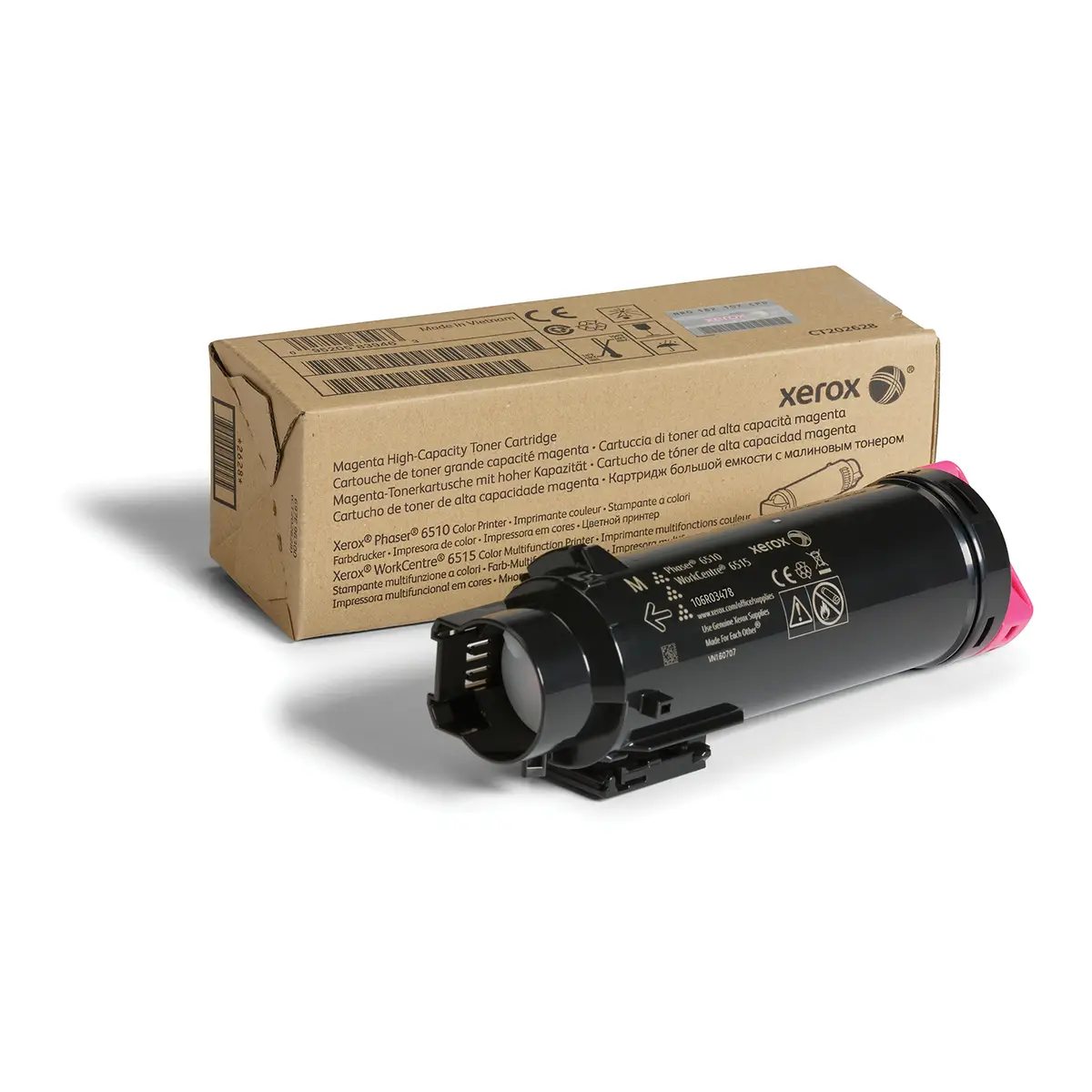 Toner Magenta ca. 2.500 Seiten für Phaser 6510 / Workcentre 6515