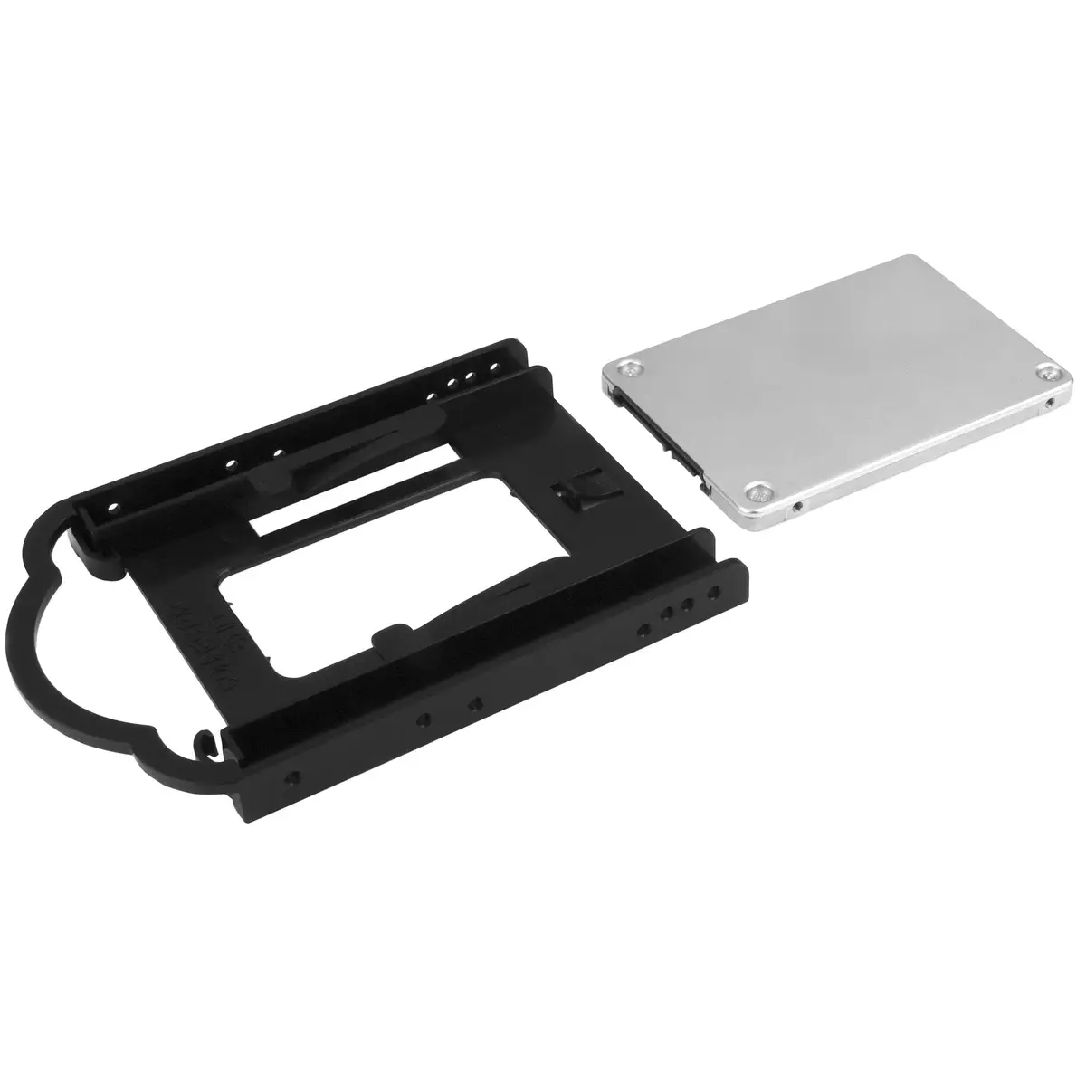 2,5" SSD/HDD Montageschiene für 3,5" Laufwerksschacht Werkzeuglose Installation
