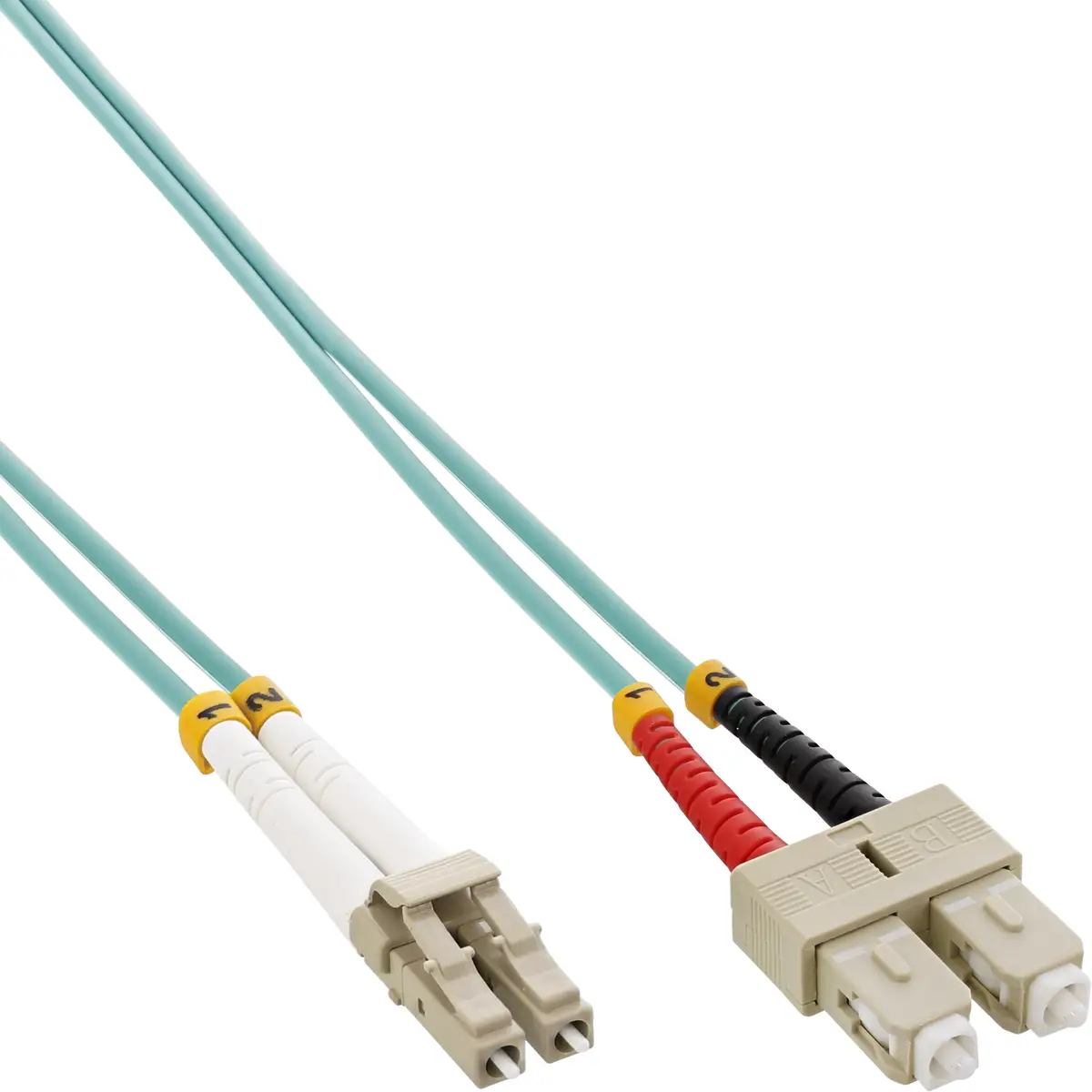 LWL Duplexkabel LC/SC 50/125µm OM3 7,5 m