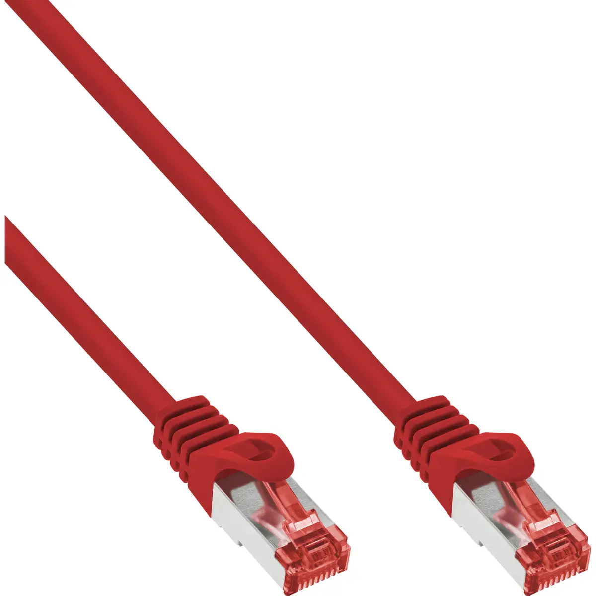Patchkabel RJ-45 S/FTP Cat6 Rot 10 m