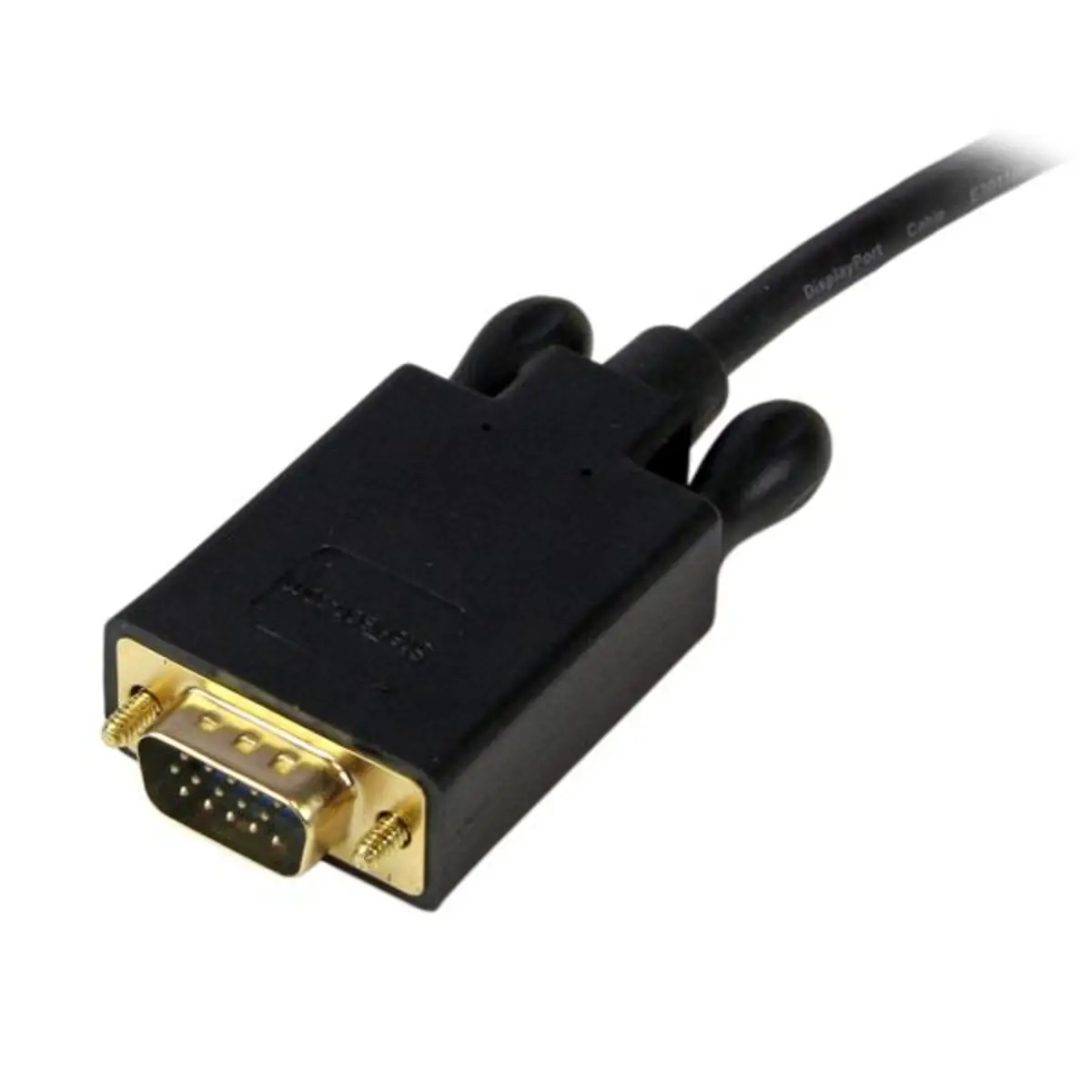 DisplayPort to VGA Adapter Converter Cable Schwarz