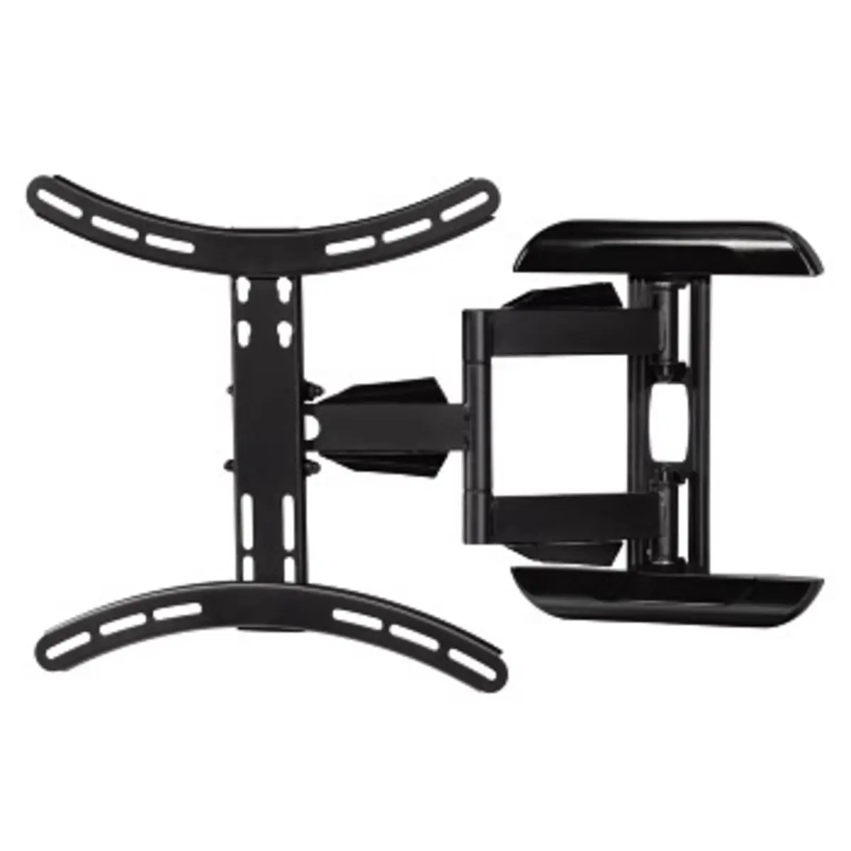 TV-Wandhalterung Fullmotion, 3 Sterne, 165 cm (65 Zoll), Schwarz