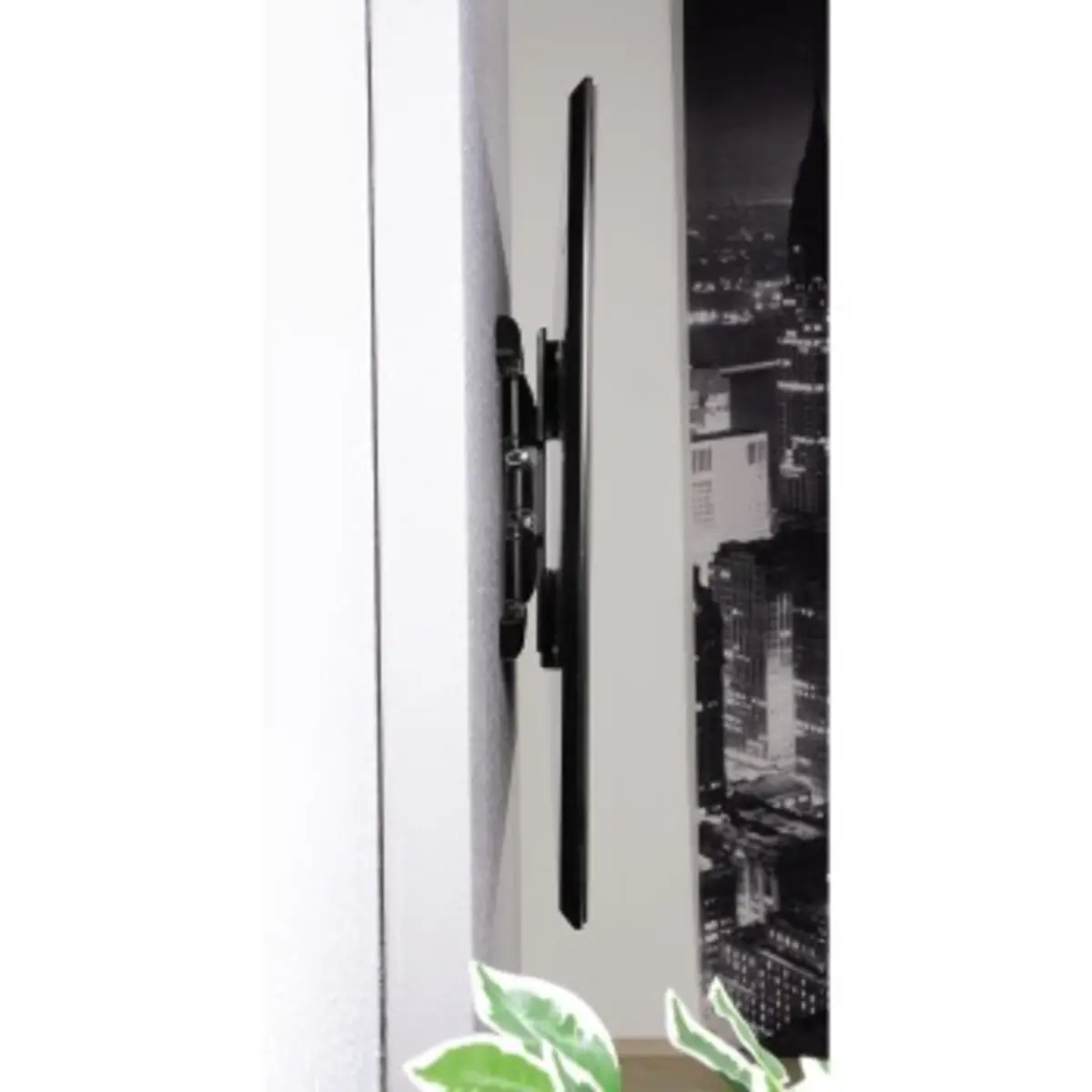 TV-Wandhalterung Fullmotion, 3 Sterne, 165 cm (65 Zoll), Schwarz