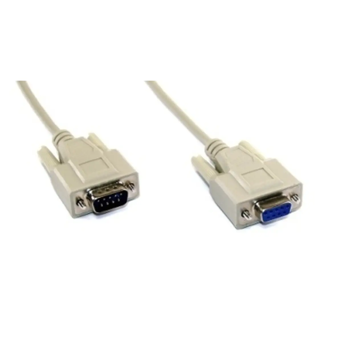 Serielle Verlängerung, 9pol Stecker / Buchse 10 m