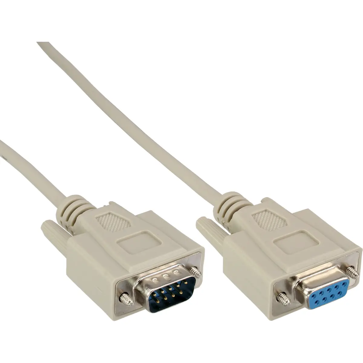 Serielle Verlängerung, 9pol Stecker / Buchse 10 m