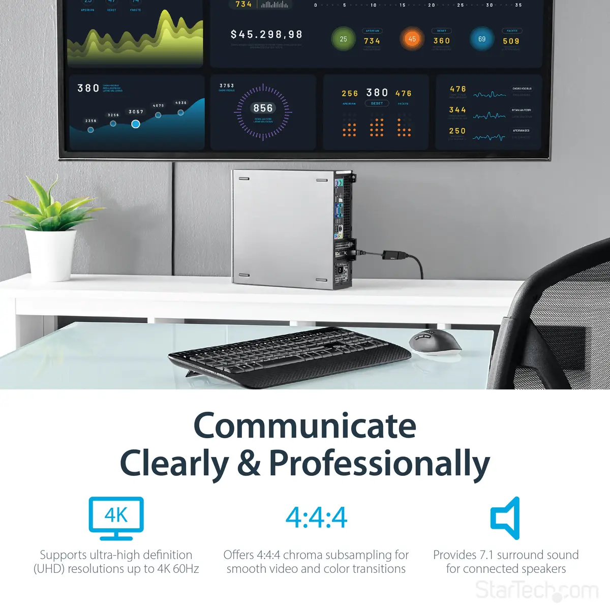 StarTech DisplayPort to HDMI adaptor
