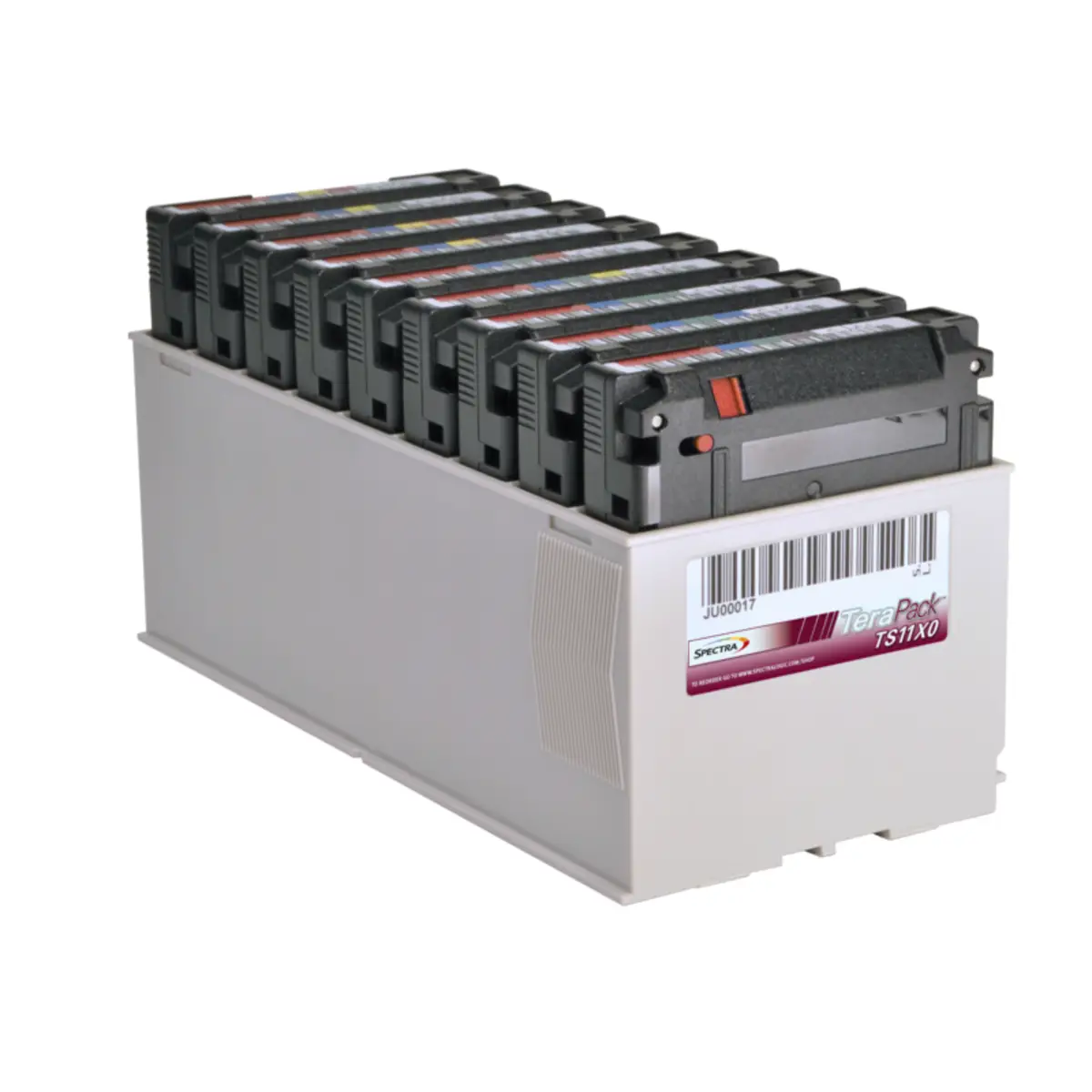 HPE JD Custom Labeled TeraPack Certified - Storage Library Cartridge Magazine 9 pk
