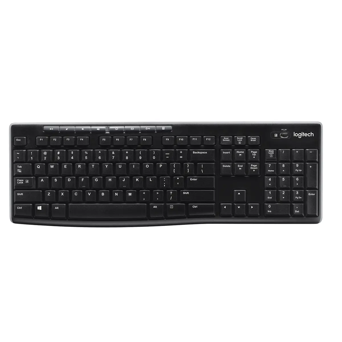 Wireless Keyboard K270 Tastatur Layout Belgien