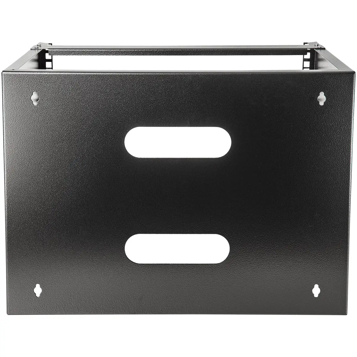 Halterung für flache Rack Geräte - 8HE Wandmontage
