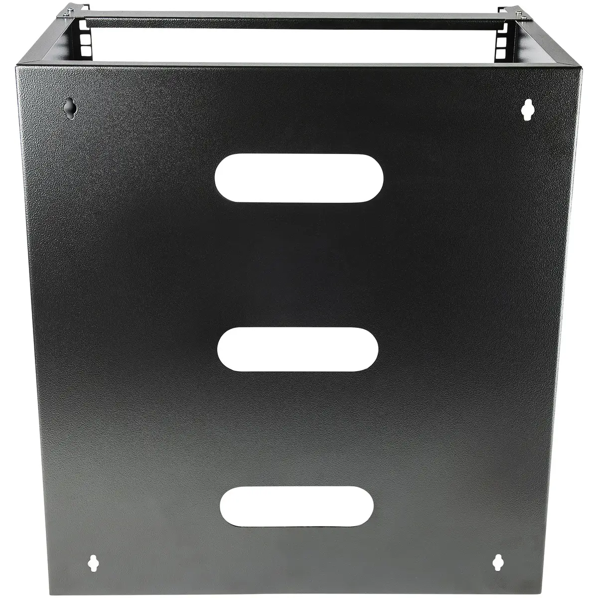 12U Halterung für flache Rack Geräte - 12HE Wandmontage